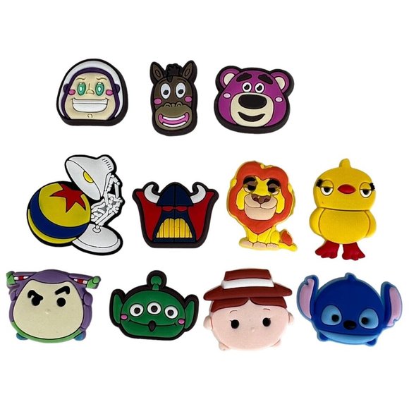 Jibbitz Shoes 1 Disney Crocs Jibbitz Charms Toy Story Lilo Stitch